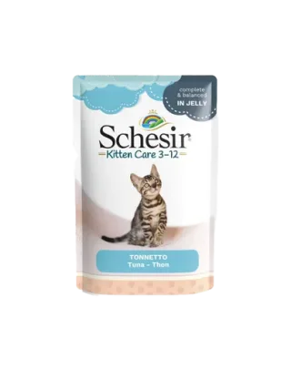 SCHESIR Hrana umeda pentru pisoi, cu ton, 85 g