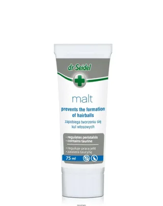 DR SEIDEL Malt pastă anti-hairball pisici 75 ml