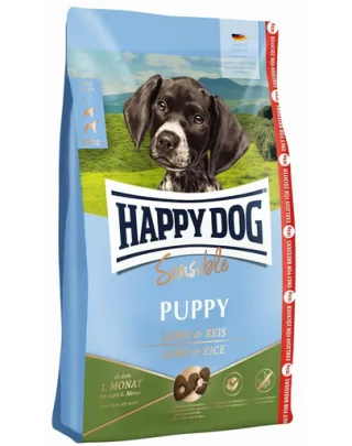 HAPPY DOG Profi Sensible Puppy miel și orez hrană uscată căței 18 kg