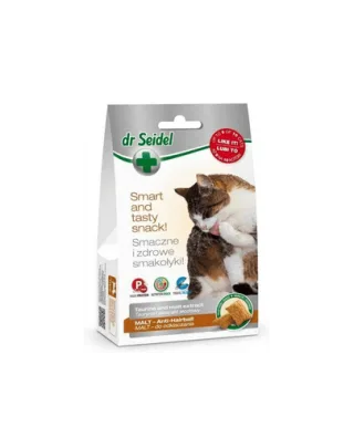 DR SEIDEL gustări malt pisici eliminare păr (hairball) 50 g