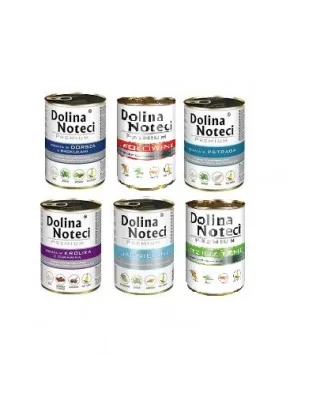 DOLINA NOTECI Mix Hrana umeda caine adult, mix sortimente fara pasare 400 g x 30