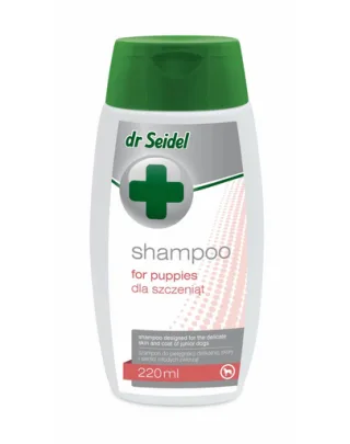 DR SEIDEL șampon căței piele sensibilă și blană delicată 220 ml