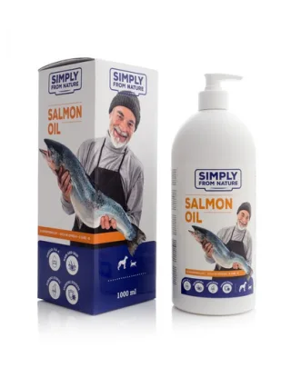 SIMPLY FROM NATURE Salmon oil Ulei de somon pentru animale de companie 1000 ml