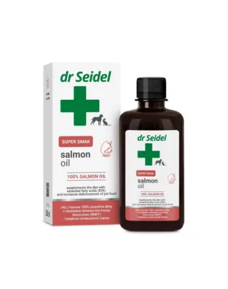 DR SEIDEL ulei de somon 100% câini și pisici piele și blană 250 ml