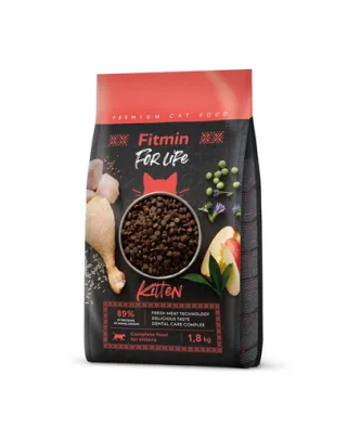 FITMIN Cat For Life Kitten 1,8 kg hrana pisoi, pisici gestante sau care alapteaza