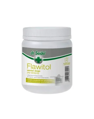 Supliment articulații câini seniori glucozamină DR SEIDEL Flawitol 400 g