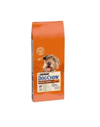 Hrană uscată câini seniori miel DOG CHOW 14 kg