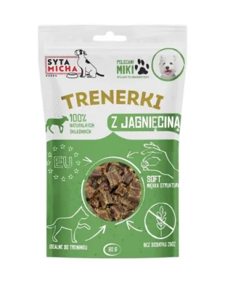 Recompense câini miel monoproteic pentru antrenament SYTA MICHA 15g