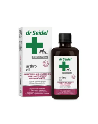 Ulei articulații câini pisici DR SEIDEL Arthro Oil 250 ml mobilitate și suport articular