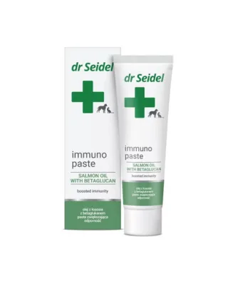 Pastă imunitate câini pisici DR SEIDEL Immuno Paste 105 g suport imunitar rapid