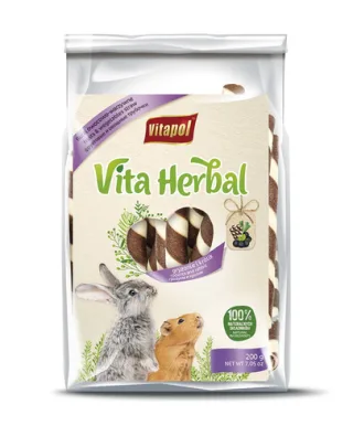 VITAPOL Rulouri pentru rozatoare si iepure, cu fructe si legume 200 g
