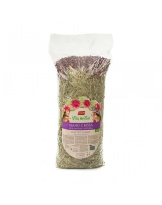 VITAPOL Vita Herbal Fan cu petale de trandafir 800g pentru iepuri si rozatoare