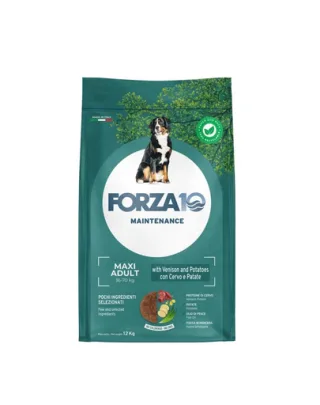 FORZA10 Maxi Adult Maintenance Venison Potato Hrana caini talie mare, cu caprioara si cartofi 12 kg