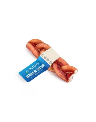 Penis de vită câini împletit 15 cm PETMEX