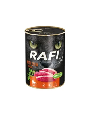 DOLINA NOTECI RAFI Cat Adult cu rață 400 gr