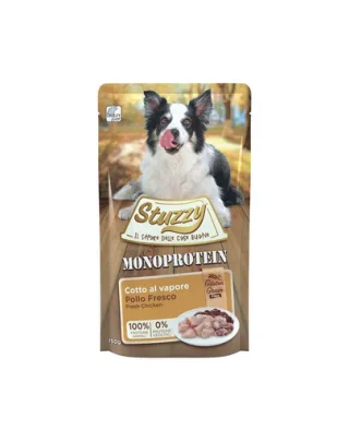 STUZZY Dog Monoprotein hrană hipoalergenică pentru câini, cu pui 150 g