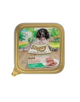 STUZZY Pate hrana umeda pentru caini, cu iepure 150 g