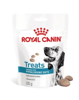 Snackuri ROYAL CANIN VHN Dog Hypo Treats 230g pentru caini cu alergii alimentare