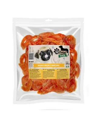 Recompense moi pentru câini, cu pui MR. PRETZEL 500 g