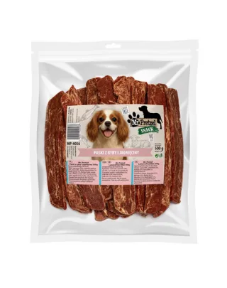 Recompense câini miel și pește fără gluten 500 g MR. PRETZEL Filet