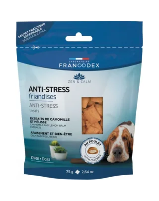 FRANCODEX Recompense pentru câini anti-stres cu pui 75 gr