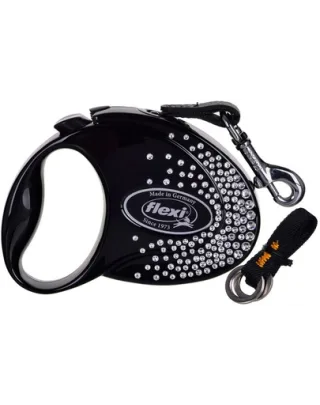 FLEXI Glam Splash Crystal S Lesa banda 3m negru decorat cu cristale Swarovski