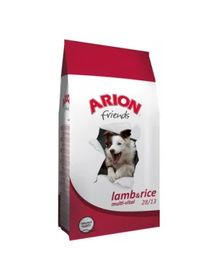 ARION Friends Multi-vital Lamb&amp;Rice 28/13 15 kg hrana completa caini adulti