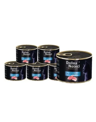 Hrană umedă pisici adulte miel DOLINA NOTECI Premium 12x185 g