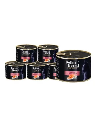 Hrană umedă pisici adulte somon DOLINA NOTECI Premium 12x185 g