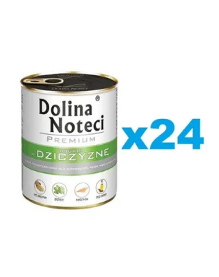 Conserve câini adulți vânat 24x800 g DOLINA NOTECI Premium