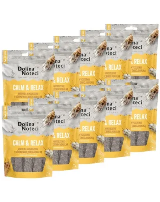 Recompense calmare câini pachet economic 10x100 g DOLINA NOTECI Smart Chews