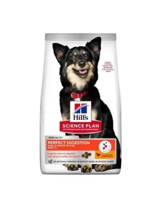 HILL'S Science Plan Adult Perfect Digestion Small &amp; Mini cu pui 6 kg pentru câini