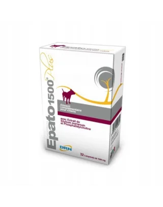 GEULINICX Epato 1500 plus 32 tablete caini cu afectiuni hepatice