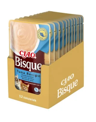 INABA CIAO Bisque Supa crema ton pentru pisici 12x40g