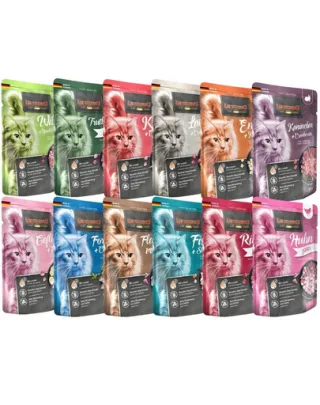 LEONARDO Finest Selection hrana umeda pisici, mix de arome 72 x 85 g