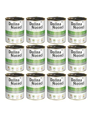 DOLINA NOTECI Premium cu vânat 12x800g hrană câini