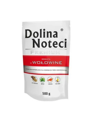 DOLINA NOTECI Premium Mix gâscă și cartofi + vită 20x500 g hrană umedă pentru câini