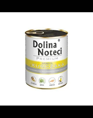 DOLINA NOTECI Premium Mix pui și gâscă cu cartofi 24x800 g hrană câini