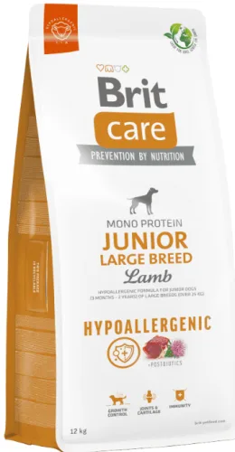 Brit Care Dog Hypoallergenic Junior Large Breed Miel - 12-kg,brit-care