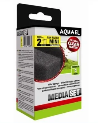 Aquael Filtru Burete Fan Mini / 2 Buc/Set