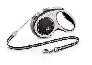 Flexi Lesa New Comfort Cord M 5 Negru