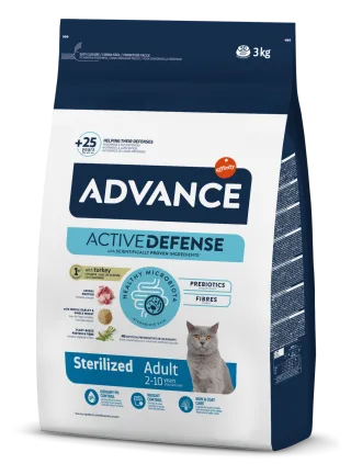 Advance Cat Sterilized Curcan 3 kg