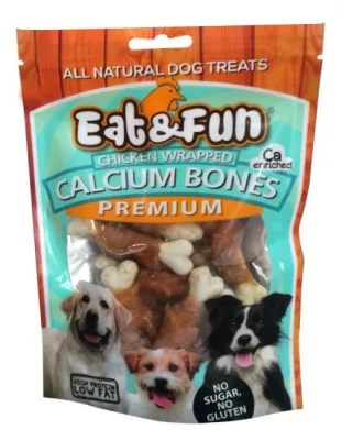 Eat&amp;Fun Recompense Caini Chicken Calcium Bones 100 G