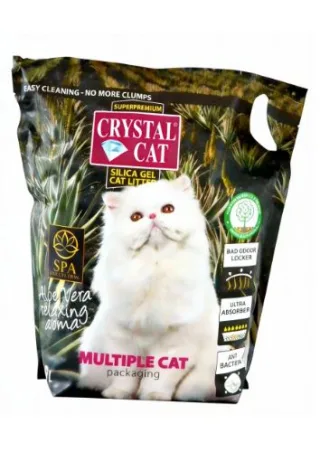 Crystal Cat Nisip Silicatic Aloe Vera - crystal-cat,76-l