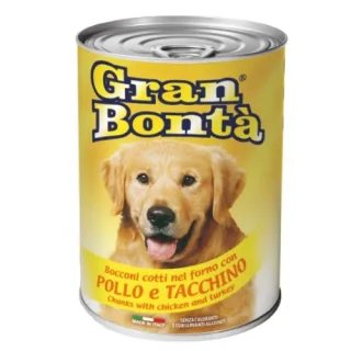 Gran Bonta Dog Conserva Pasare 1230 g