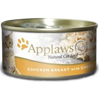 Applaws Cat Conserva Piept Pui &amp; Branza 156 g