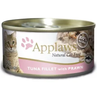 Applaws Cat Conserva File Ton &amp; Creveti 70 g