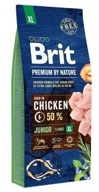 Brit Premium By Nature Junior XL 15 kg
