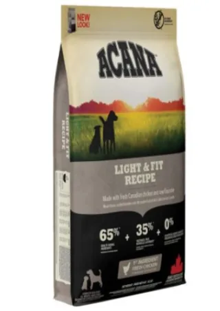 Acana Dog Hertitage Light &amp; Fit Pasare 11.4 kg