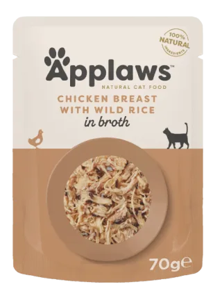 Applaws Cat Plic Piept Pui Cu Orez Salbatic 70 g